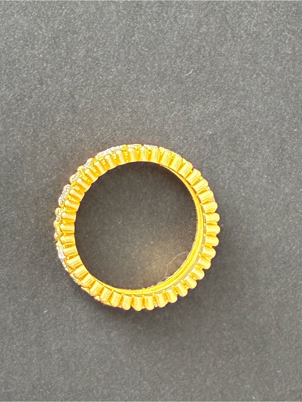 Freida Rothman Bezel Stack Ring Sz 7 - Picture 5 of 8